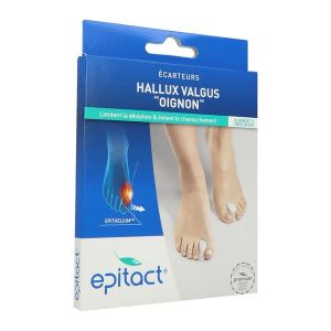EPITACT ECARTEUR D'ORTEIL Séparateur d'orteil réutilisable à base d'Epithelium 26, bt 2
