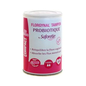 Florgynal Tampon Avec Applicateur Compact Normal Boite 9