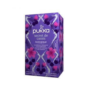 Pukka Infusion Ayurvedique Secret de cassis (Blackcurrant beauty) BIO - boîte de 20 sachets