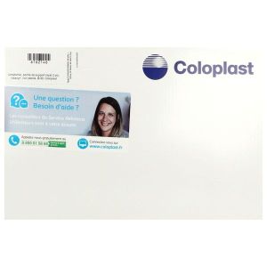 Alterna® Plus Uro Fine vidangeable emboîtable - Boîte de 30 poches blanches maxi (490 ml)- diamètre 60 mm Référence: 142260