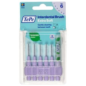 Tepe Brossettes Interdentaires Extra Souple Blister 1.1 Violet 6