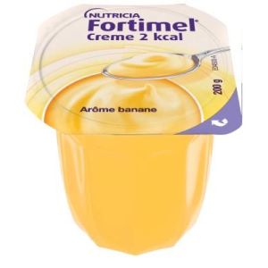 FORTIMEL CREME 2 kcal banane 4 coupelles 200g