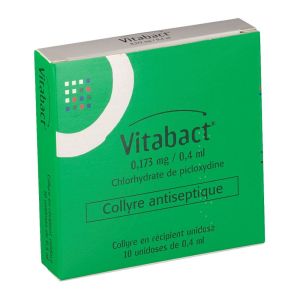 Vitabact 0,173 Mg/0,4 Ml Collyre En Recipient Unidose B/10