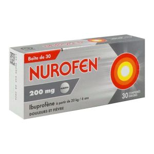 NUROFEN 200 MG COMPRIME ENROBE B/30