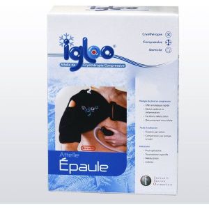 IGLOO ATTELLE D'EPAULE UNIVERSELLE Epaulière d'immobilisation, gonflable pour cryothérapie, unité