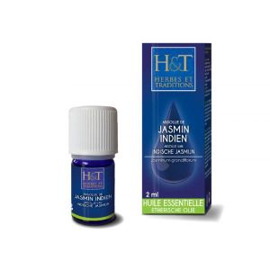 Herbes & Traditions HE Jasmin Indien Absolue (Jasminum grandiflorum) - 2 ml