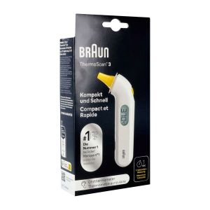 Braun Thermoscan3 Thermometre Auriculaire Infrarouge 1