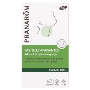 Pranarom Science Aromaforce Pastilles Apaisantes Bio 21