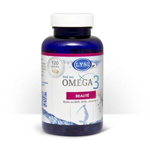 Lysi - Omega 3 Beauté - 120 gélules