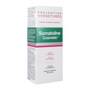 SOMATOLINE COSMETIC PREVENTION VERGETURES CREME ASSOUPLISSANTE Crème assouplissante avec vitamine E et huile de jojoba, tube 200 ml
