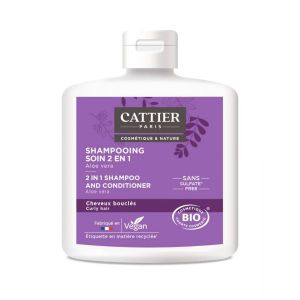 Cattier Shampoing soin boucles 2 en 1 BIO - flacon 250 ml