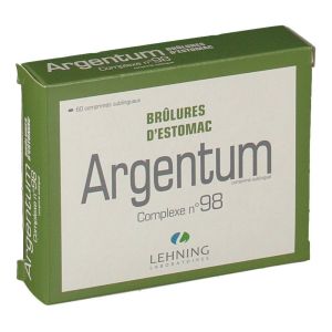 ARGENTUM COMPLEXE N°98 comprimé sublingual B/60