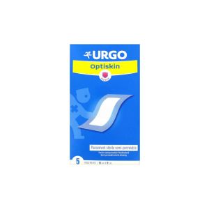 Urgo Optiskin Pansement Stérile Semi-Perméable 15 x 9 cm 5 Pansements