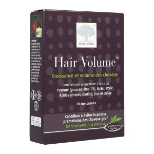 Hair Volume Tonicite Et Dynamisme Des Cheveux / Favorise La Pousse Et La Pigmentation Comprime 30