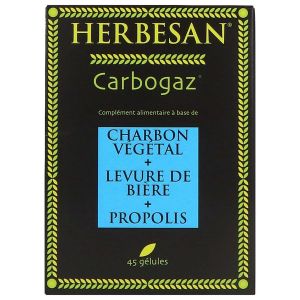 Herbesan Herbesan carbogaz - 45 gélules