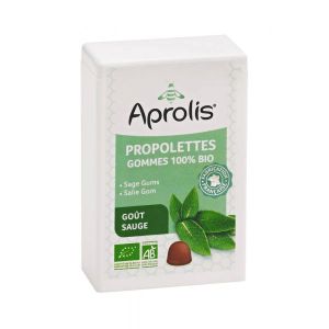 Gommes tendres Bio propolettes propolis sauge - 50 g