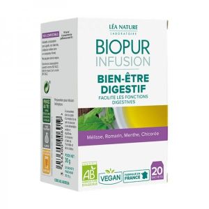 Biopur - Infusion bien-être digestif BIO - 20 sachets