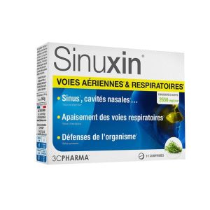 3C Pharma Sinuxin, Comprimés - Boîte de 15 comprimés