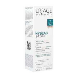 HYSEAC 3 REGUL SPF 30 SOIN GLOBAL TEINTE Soin global teinté, SPF 30, tube 40 ml