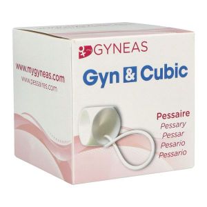 Gyneas Pessaire Cubic 25 Mm Blanc T0 1