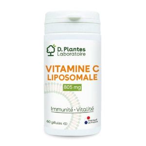 D. Plantes Vitamine C Liposomale - 60 gélules