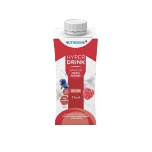 NUTRISENS HYPERDRINK HP HC 2 KCAL Denrée alimentaire destinée à des fins médicales spéciales, fruits rouges, 200 ml x 4