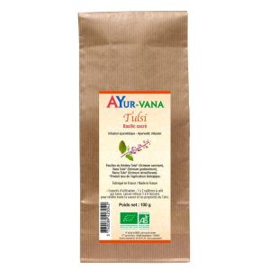 Ayur-vana Infusion Tulsi feuilles BIO - sachet 100 g