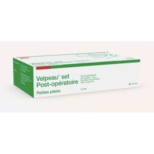 Velpeau Set Post-Op Petite Plaie 3 Soins Pansement Boite 3