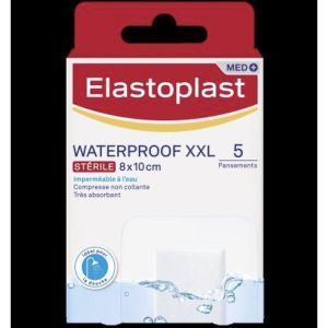 Elastoplast Med Waterproof Xxl 10X8Cm 5