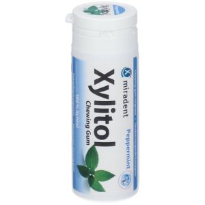 Miradent Xylitol Gout Menthe Poivree Chewing Gum 30