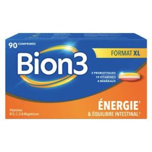 BION3 VITALITE Comprimé à libération prolongée, complément alimentaire à visée énergétique, bt 90