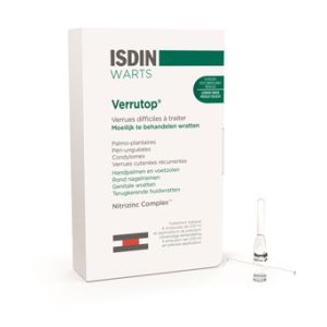 Isdin Warts Verrutop Traitement Topique 4 Ampoules