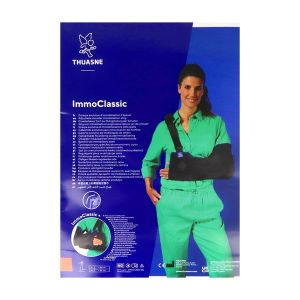 IMMOCLASSIC Echarpe d'immobilisation de l'épaule bimatière, bilatérale, taille 1, unité