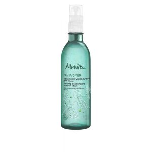 Melvita Nectar Pur : Gelée nettoyante purifiante BIO - flacon pompe 200 ml