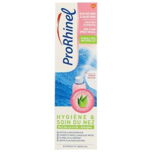 PRORHINEL HYGIENE DU NEZ JEUNES ENFANTS Spray nasal à l'extrait naturel d'Aloe vera, spray 100 ml