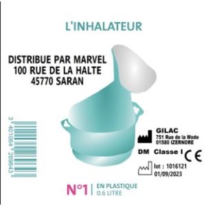 SANIPHARM INHALATEUR Inhalateur en plastique, unité