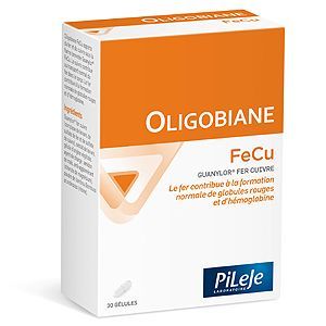 PILEJE Oligobiane FeCu - 30 gélules 30 gélules