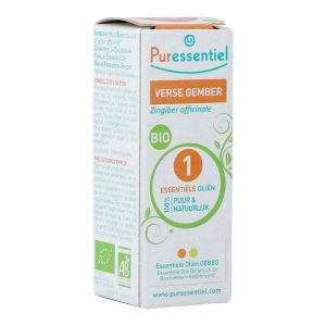 Puressentiel Huile Essentielle Gingembre Bio Liquide Flacon 5 Ml 1