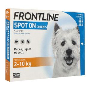Frontline Spot-On Chien S (Pipette A Embout Secable) 0,67 Ml 6