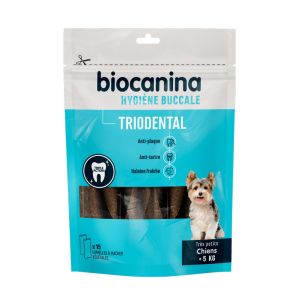 Triodental Lamelles A Macher Tres Petit Chien De Moins De 5Kg (1 Sachet De 15 Lam) 114 G 1
