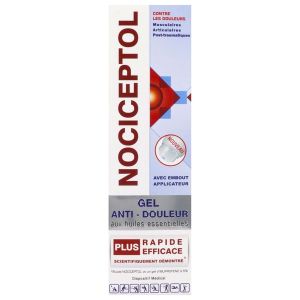 NOCICEPTOL GEL ANTIDOULEUR Gel de massage anti-douleur aux huiles essentielles, dispositif médical, tube 120 ml