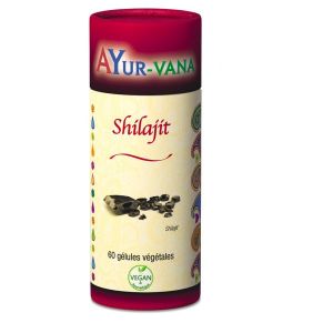 Ayur-vana Shilajit - 60 gélules végétales