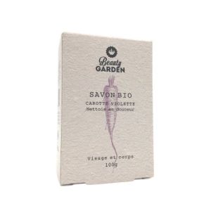 Beauty Garden Savon à la carotte violette BIO - 100 g