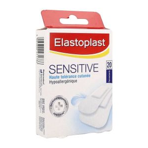 ELASTOPLAST SENSITIVE Pansement prédécoupé, haute tolérance cutanée, bt 20