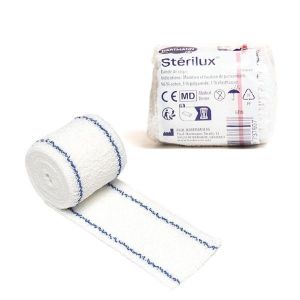 Sterilux Bande Crepe 5Cm*4M - Nouvelle Formule - Ref 332165 1