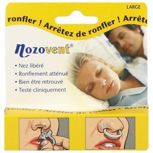 NOZOVENT DILATATEUR Dilatateur des fosses nasales, antironflement, large, blister 2