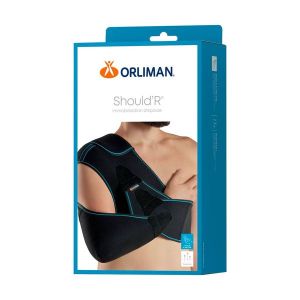 Orliman Should'R Immobilisation D'Epaule Gilet Maille Filet Attelle Gris T1 Enfant 1