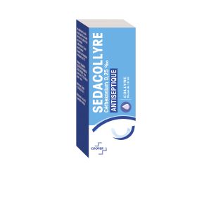 Sedacollyre Cethexonium 0,25 Pour Mille Collyre En Solution 1 Flacon(S) Compte-Gouttes Polyethylene De 10 Ml