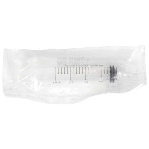 PLASTIPAK SANS AIGUILLE Seringue à verrou Luer-lock 6 %, 3 pièces à usage unique, stérile, 20 ml, graduée en 1 ml, unité