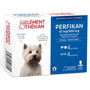 Perfikan 67Mg/600Mg Solution Pour Spot-On Pour Petits Chiens Pipette 1,1 Ml 4
